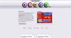 Desktop Screenshot of nopurchasebingo.com